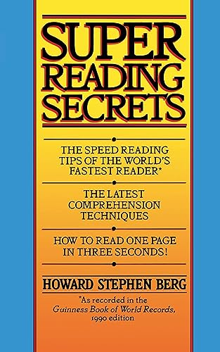 9780446362993: Super Reading Secrets
