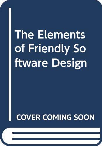 Beispielbild fr The Elements of Friendly Software Design zum Verkauf von Ammareal