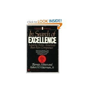 Beispielbild fr In Search of Excellence: Lessons from Americas Best-Run Companie zum Verkauf von Hawking Books