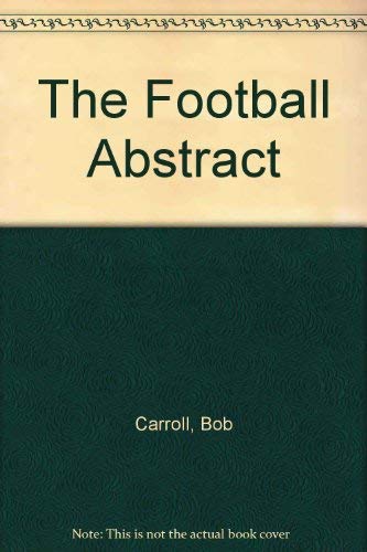 Beispielbild fr The Football Abstract zum Verkauf von Montclair Book Center