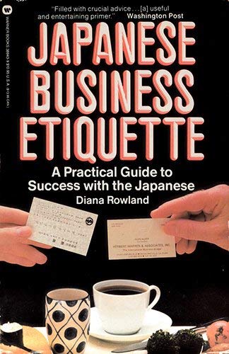 Beispielbild fr Japanese Business Etiquette zum Verkauf von Better World Books