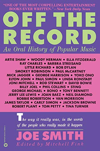 Imagen de archivo de Off the Record: An Oral History of Popular Music a la venta por Off The Shelf
