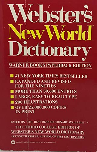 Beispielbild fr Webster's New World Dictionary zum Verkauf von Ammareal
