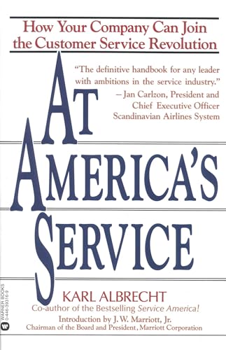 Imagen de archivo de At America's Service: How Your Company Can Join the Customer Service Revolution a la venta por Wonder Book