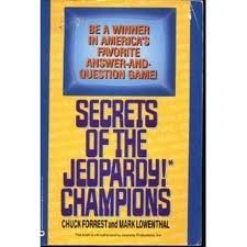 Imagen de archivo de Secrets of the Jeopardy Champions a la venta por Better World Books