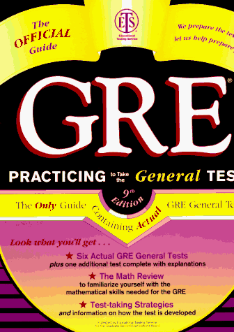 Stock image for Gre: Practicing to Take the General Test (Practicing to Take the Gre General Test) for sale by Wonder Book