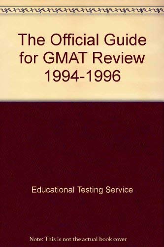 Stock image for The Official Guide for GMAT Review for sale by Better World Books