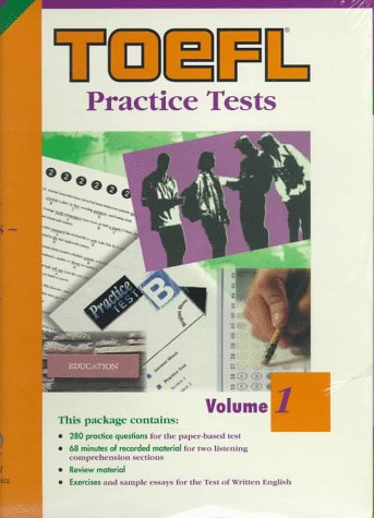 9780446396400: Toefl Practice Test Vol 1