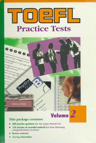 9780446396424: Toefl Practice Tests