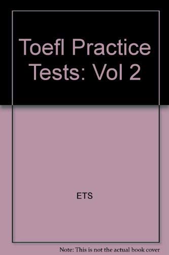 9780446396554: Toefl Practice Tests