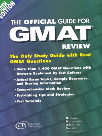 Stock image for The Official Guide for Gmat Review for sale by Bayside Books