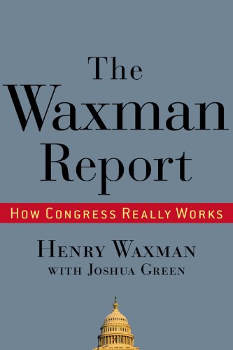 9780446519250: The Waxman Report: How Congress Really Works