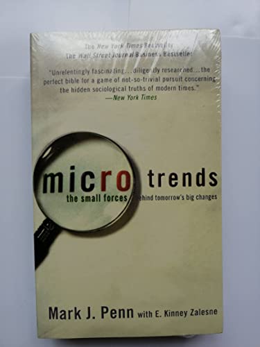 Beispielbild fr Microtrends zum Verkauf von Better World Books