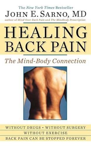 Beispielbild fr Healing Back Pain The MindBody zum Verkauf von SecondSale