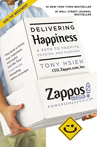 Beispielbild fr Delivering Happiness: A Path to Profits, Passion and Purpose zum Verkauf von WorldofBooks