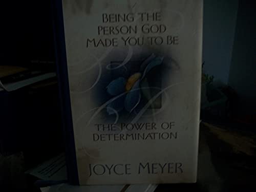 Beispielbild fr Being the Person God Made You to Be/The Power of Determination zum Verkauf von Wonder Book