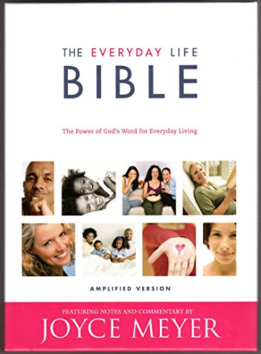 9780446578257: The Everyday Life Bible: Burgundy Bonded Leather, Gilded Gold Page Edges, Ribbon Marker, Containing the Amplified Old Testament and the Amplified New Testament