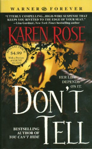 Stock image for Don't Tell for sale by WorldofBooks