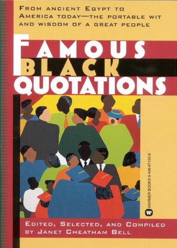 Beispielbild für Famous Black Quotations zum Verkauf von medimops