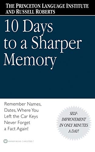 Imagen de archivo de 10 Days to a Sharper Memory a la venta por Wonder Book