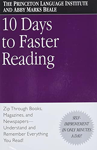 Stock image for 10 Days to Faster Reading for sale by Your Online Bookstore