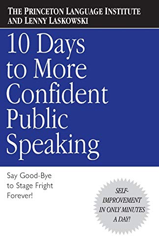 Beispielbild fr 10 Days to More Confident Public Speaking zum Verkauf von SecondSale
