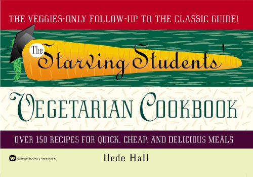 Stock image for The Starving Students' Vegetarian Cookbook for sale by Better World Books: West