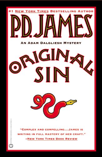 Beispielbild fr Original Sin (Adam Dalgliesh Mystery Series #9) zum Verkauf von More Than Words