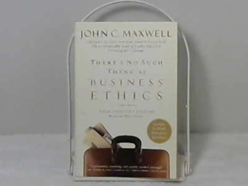 Imagen de archivo de There's No Such Thing As "Business Ethics" (There's OnlyOne Rule for Making Decisions) a la venta por SecondSale