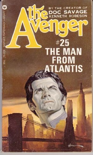 Stock image for THE MAN FROM ATLANTIS. ( 1974 ) Book #25 in the AVENGER SERIES. for sale by Comic World