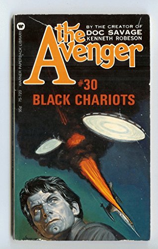 Stock image for BLACK CHARIOTS. ( 1974 ) Book #30 in the AVENGER SERIES. for sale by Comic World