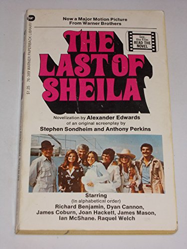 Last of Sheila (9780446763899) by Alexander Edwards; Stephen Sondheim; Anthony Perkins