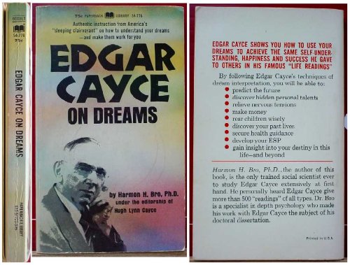 Imagen de archivo de Edgar Cayce on Dreams a la venta por HPB Inc.