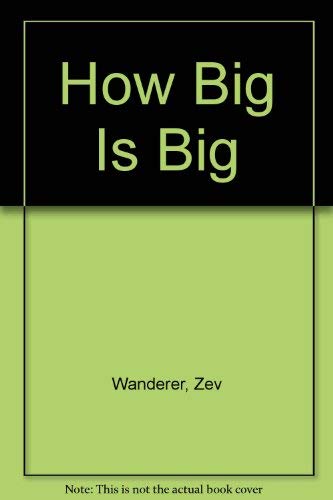Stock image for How Big Is Big for sale by Colorado's Used Book Store