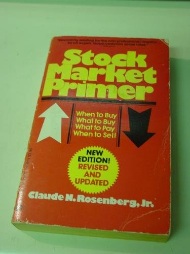 Beispielbild fr Stock market primer zum Verkauf von Better World Books