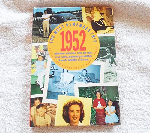 Stock image for Remember 1952: Interior for sale by ThriftBooks-Atlanta