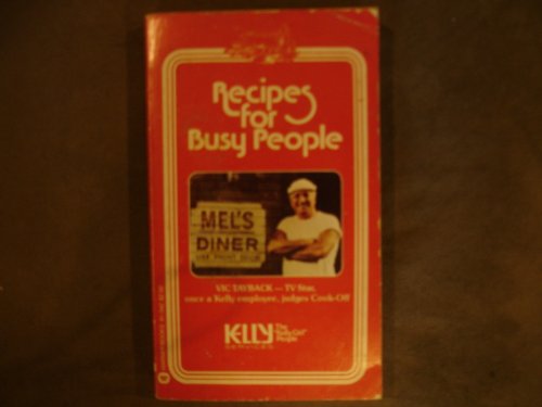 Stock image for Recipes for Busy People for sale by Wonder Book