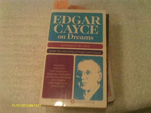 Stock image for Edgar Cayce On Dreams for sale by Better World Books: West