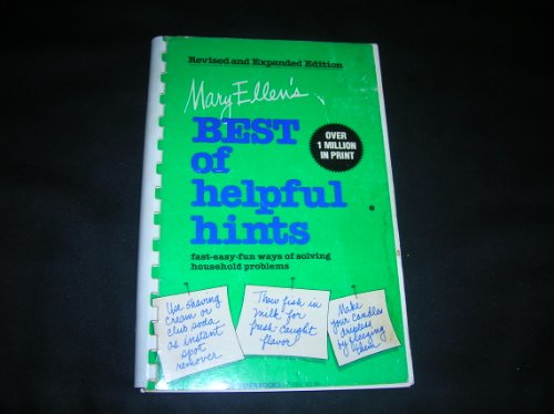 Imagen de archivo de Mary Ellen's Best of Helpful Hints a la venta por OddReads