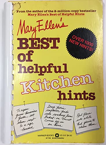 Imagen de archivo de Mary Ellen's Best of Helpful Kitchen Hints a la venta por Bookmarc's