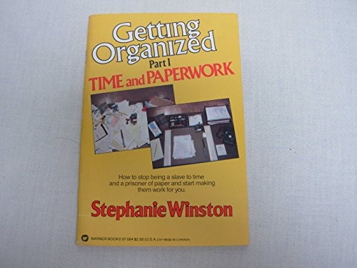 Beispielbild fr Getting Organized Time and Paperwork zum Verkauf von Wonder Book