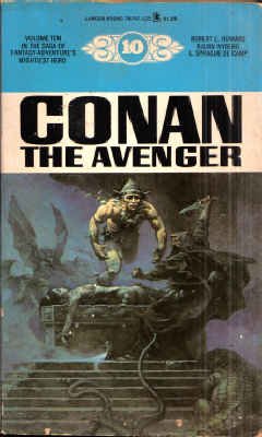 Stock image for Conan the Avenger (Lancer Conan, #10) for sale by R. Rivers Books