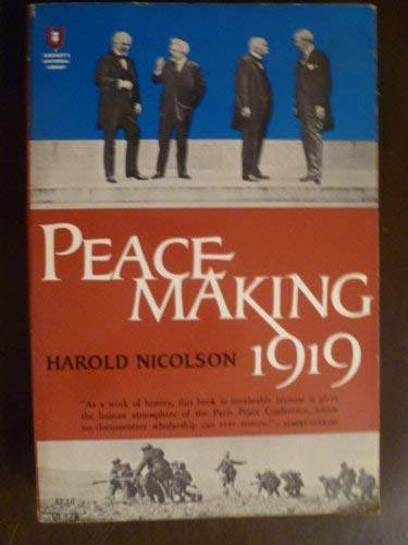 Beispielbild fr Peacemaking, 1919, zum Verkauf von Dunaway Books