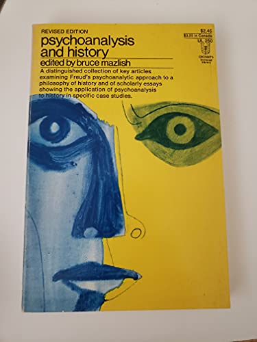 Beispielbild fr Psychoanalysis and History zum Verkauf von Better World Books: West