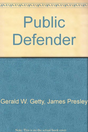 Stock image for Public defender for sale by Ergodebooks