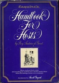 Beispielbild fr Esquire's Handbook for Hosts zum Verkauf von Better World Books