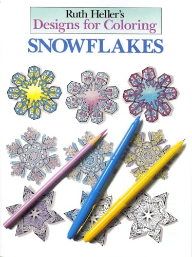 9780448031453: Designs for Coloring: Snowflakes
