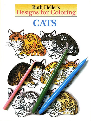 Beispielbild fr Designs for Coloring: Cats zum Verkauf von BooksRun