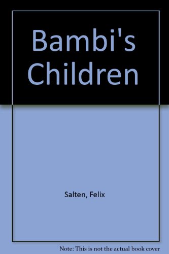 Beispielbild fr Bambi's Children zum Verkauf von HPB Inc.