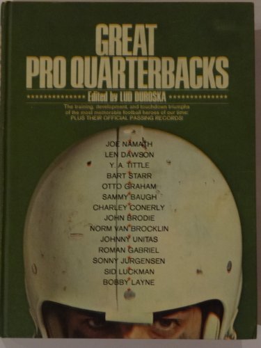 Imagen de archivo de Great Pro Quarterbacks. a la venta por Library House Internet Sales